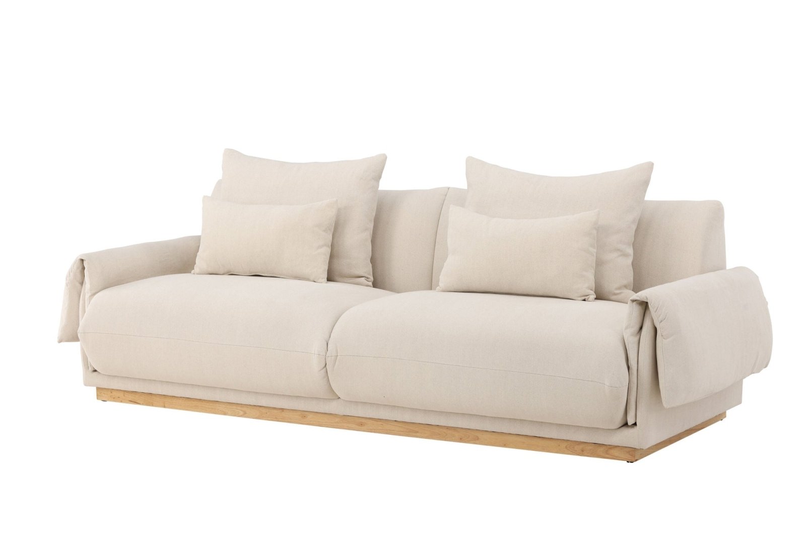 Vind Mollösund 3 - Sits Soffa, Beige - Azalea Home