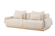 Vind Mollösund 3 - Sits Soffa, Beige - Azalea Home