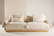 Vind Mollösund 3 - Sits Soffa, Beige - Azalea Home