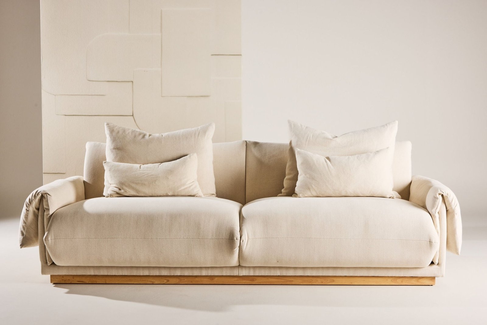 Vind Mollösund 3 - Sits Soffa, Beige - Azalea Home