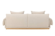 Vind Mollösund 3 - Sits Soffa, Beige - Azalea Home