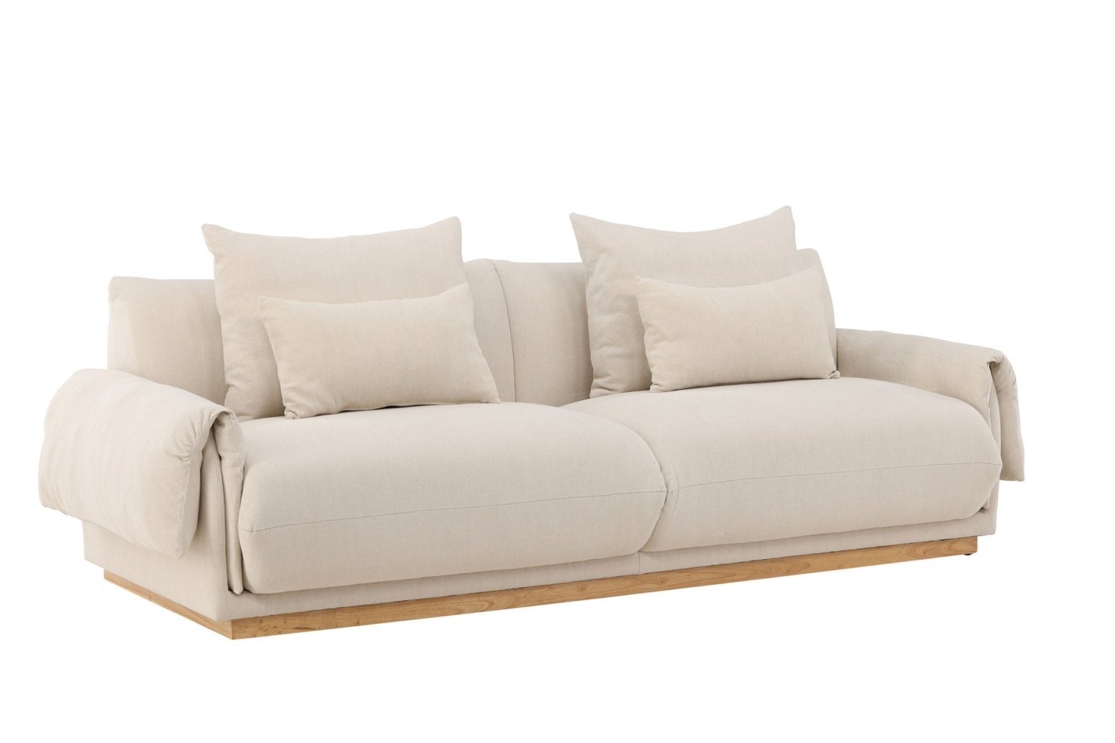 Vind Mollösund 3 - Sits Soffa, Beige - Azalea Home