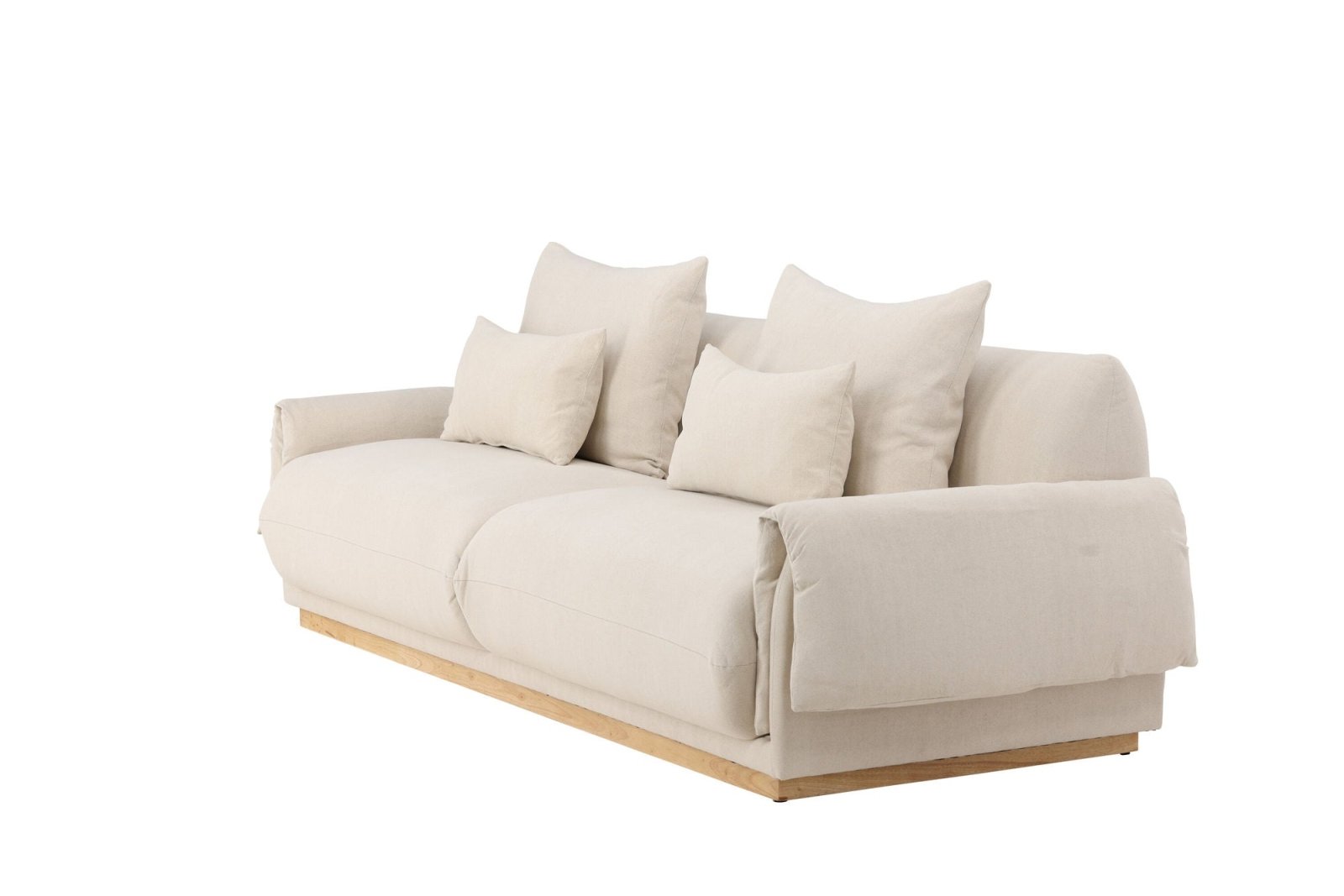 Vind Mollösund 3 - Sits Soffa, Beige - Azalea Home