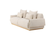 Vind Mollösund 3 - Sits Soffa, Beige - Azalea Home