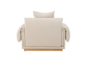 Vind Mollösund Fåtölj, Beige - Azalea Home