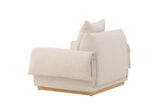 Vind Mollösund Fåtölj, Beige - Azalea Home
