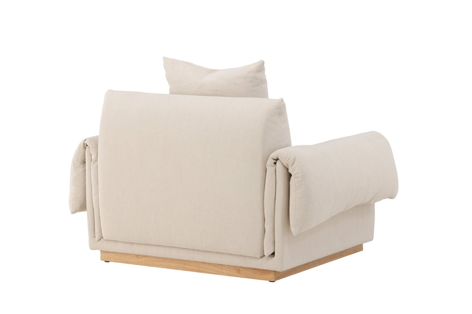 Vind Mollösund Fåtölj, Beige - Azalea Home