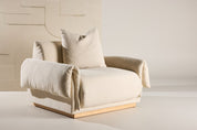 Vind Mollösund Fåtölj, Beige - Azalea Home