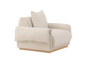 Vind Mollösund Fåtölj, Beige - Azalea Home