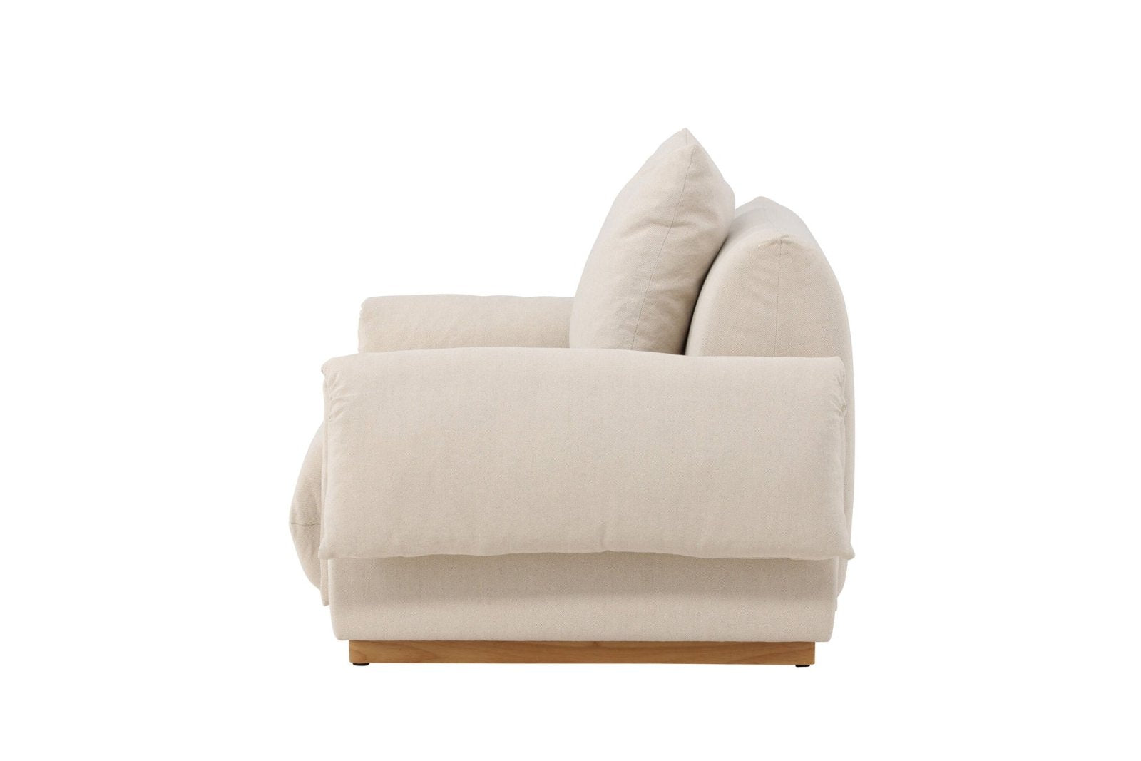 Vind Mollösund Fåtölj, Beige - Azalea Home