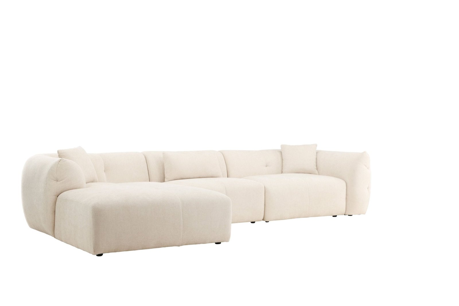 Vind Positano Hörnsoffa, Beige - Azalea Home