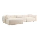 Vind Positano Hörnsoffa, Beige - Azalea Home