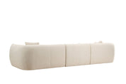 Vind Positano Hörnsoffa, Beige - Azalea Home