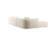 Vind Positano Hörnsoffa, Beige - Azalea Home