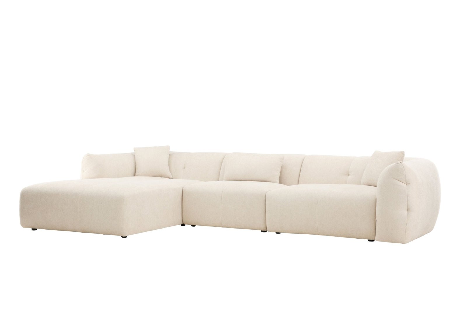 Vind Positano Hörnsoffa, Beige - Azalea Home