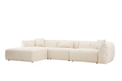 Vind Positano Hörnsoffa, Beige - Azalea Home