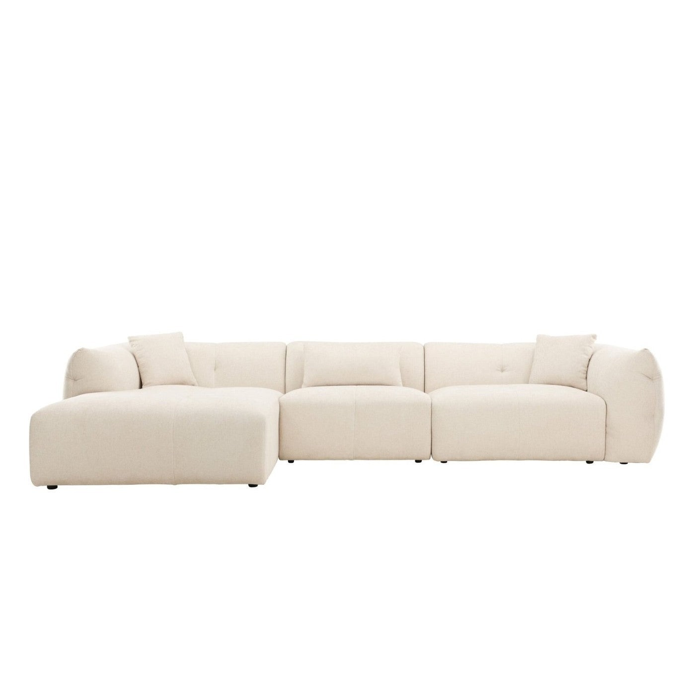 Vind Positano Hörnsoffa, Beige - Azalea Home
