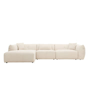 Vind Positano Hörnsoffa, Beige - Azalea Home