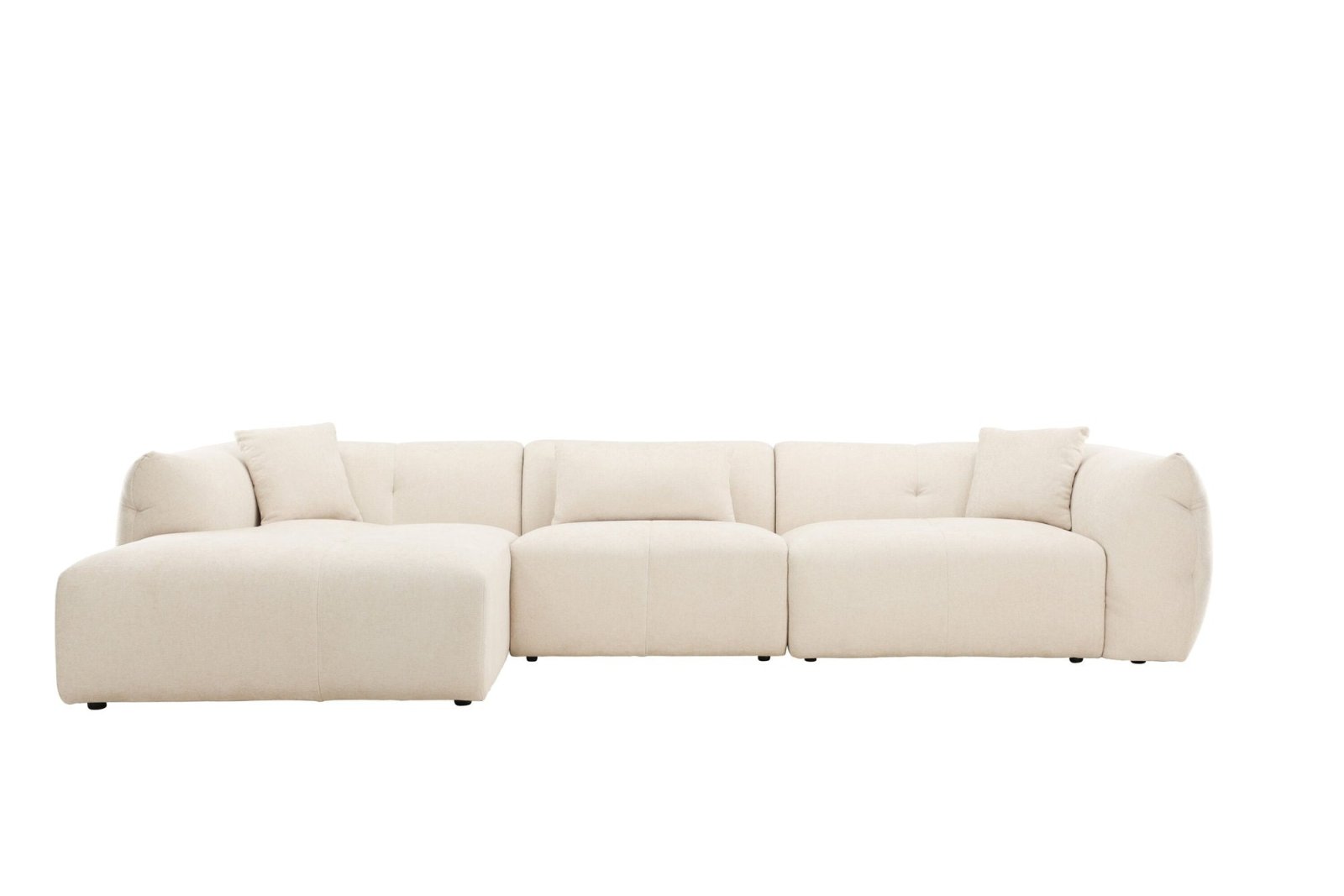 Vind Positano Hörnsoffa, Beige - Azalea Home