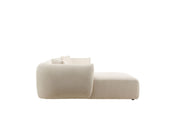 Vind Positano Hörnsoffa, Beige - Azalea Home