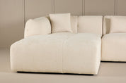 Vind Positano Hörnsoffa, Beige - Azalea Home