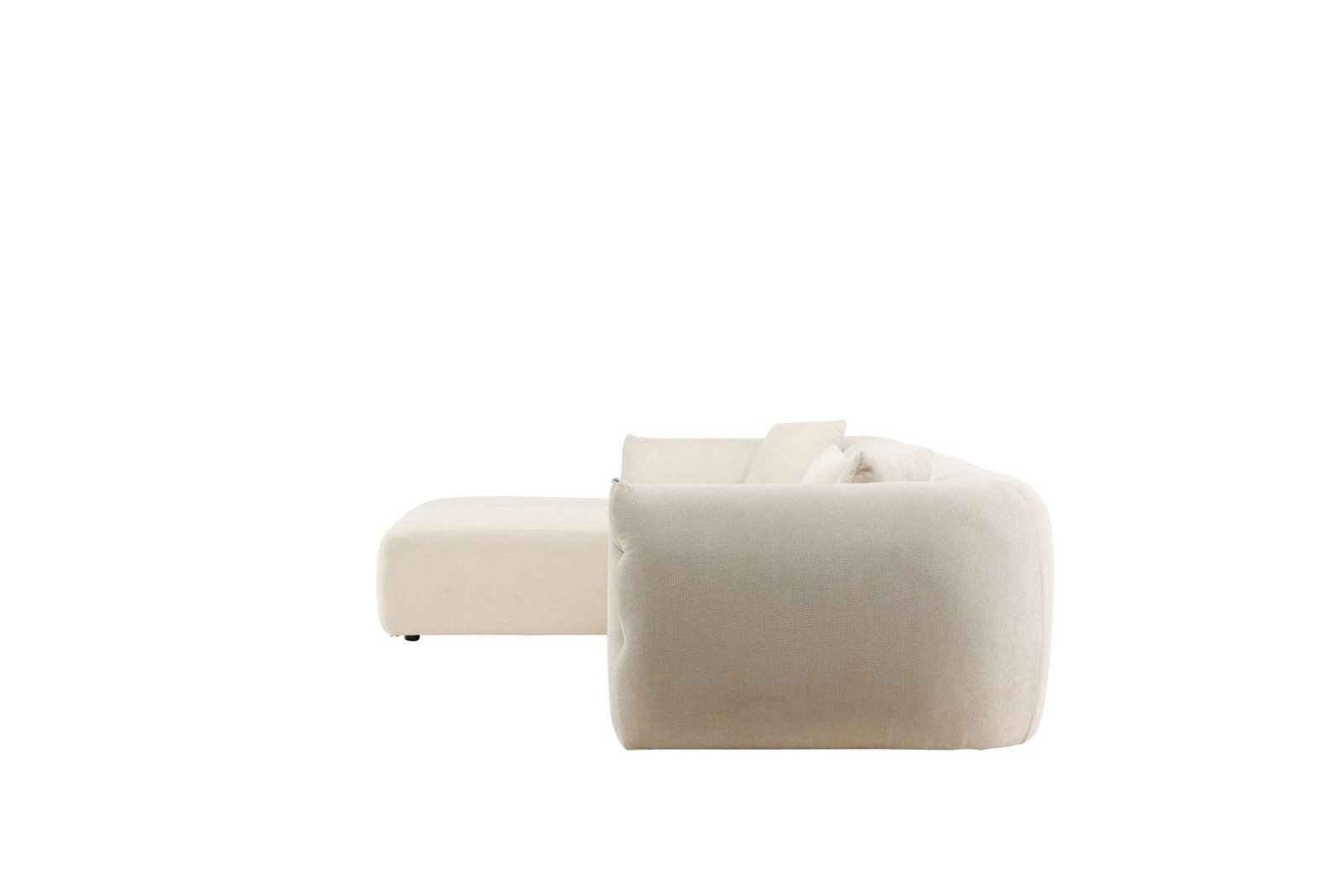 Vind Positano Hörnsoffa, Beige - Azalea Home