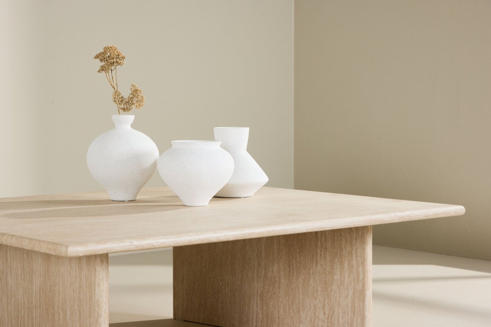 Vind Skagen Soffbord 100x120, Beige - Azalea Home