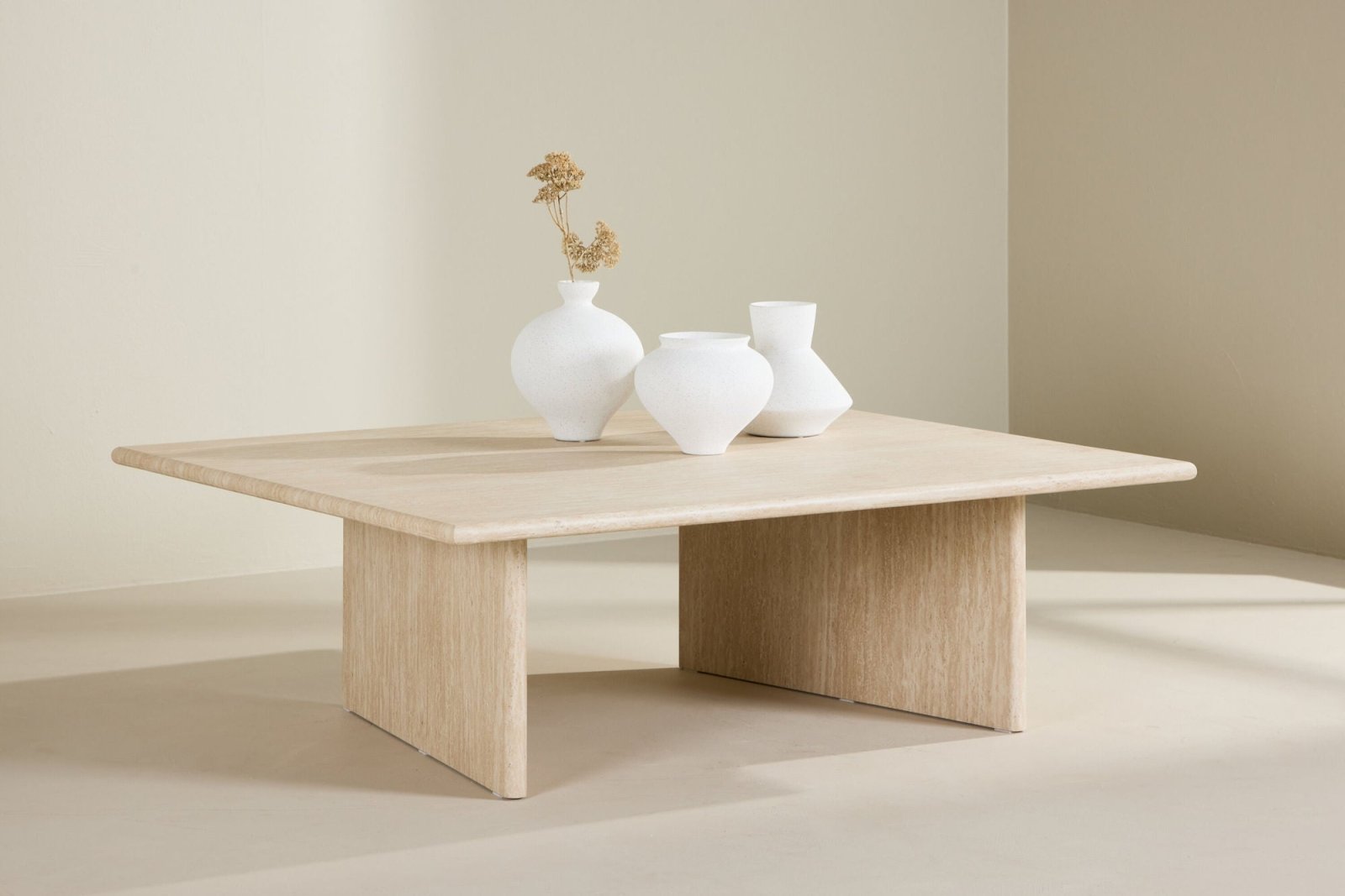 Vind Skagen Soffbord 100x120, Beige - Azalea Home