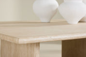 Vind Skagen Soffbord 100x120, Beige - Azalea Home