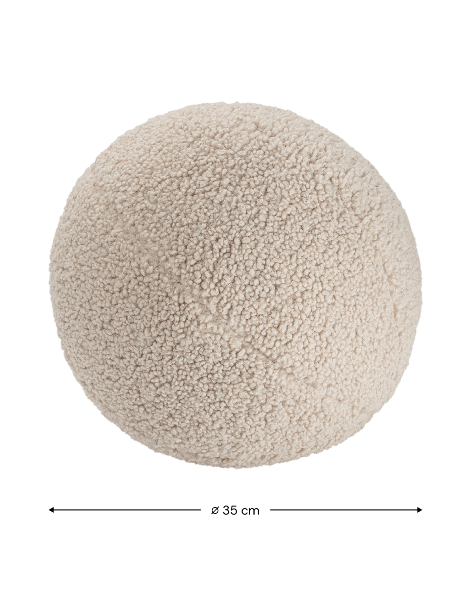 Wigiwama Ball Kudde, Biscuit - Azalea Home