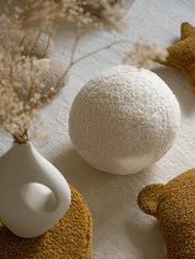 Wigiwama Ball Kudde, Cream White - Azalea Home