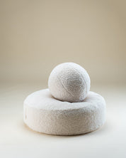 Wigiwama Barnpuff, Cream White - Azalea Home