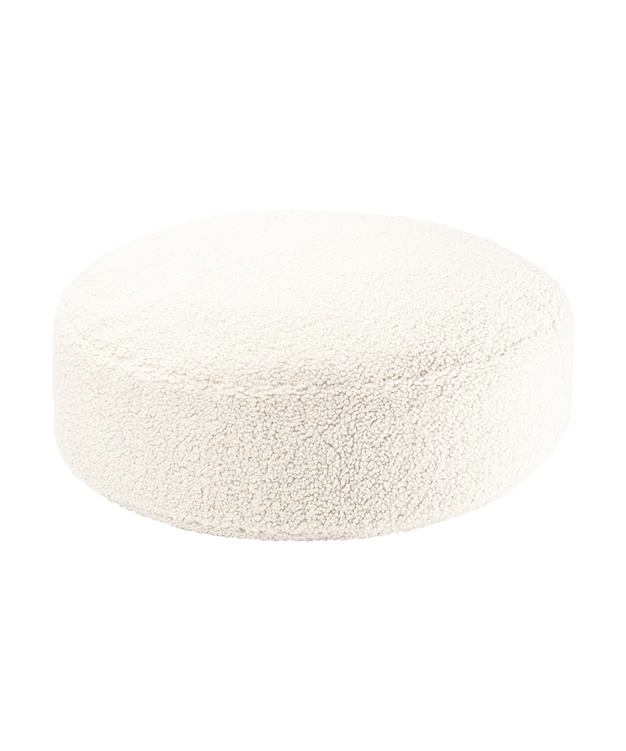 Wigiwama Barnpuff, Cream White - Azalea Home