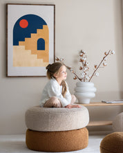 Wigiwama Barnpuff, Maple - Azalea Home