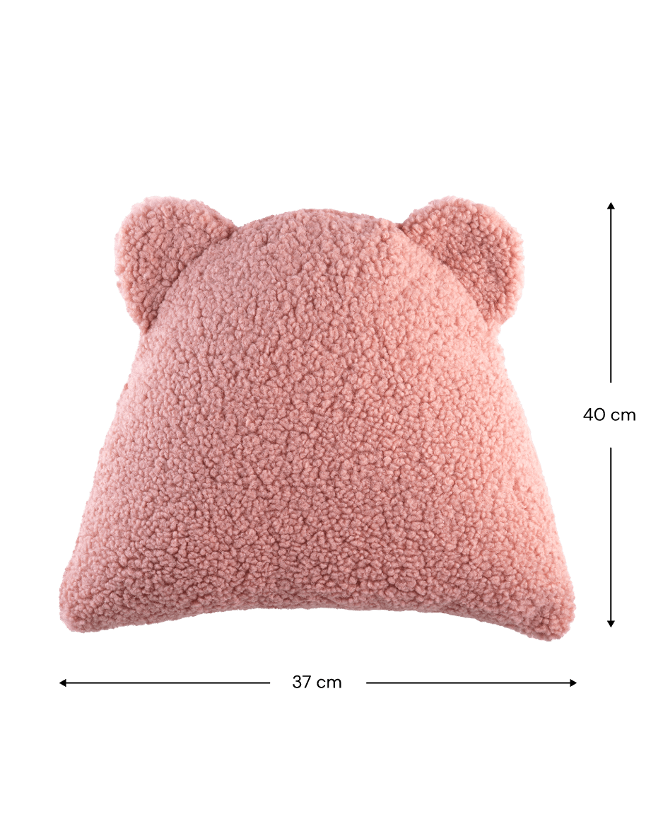 Wigiwama Bear Kudde, Guava Pink - Azalea Home