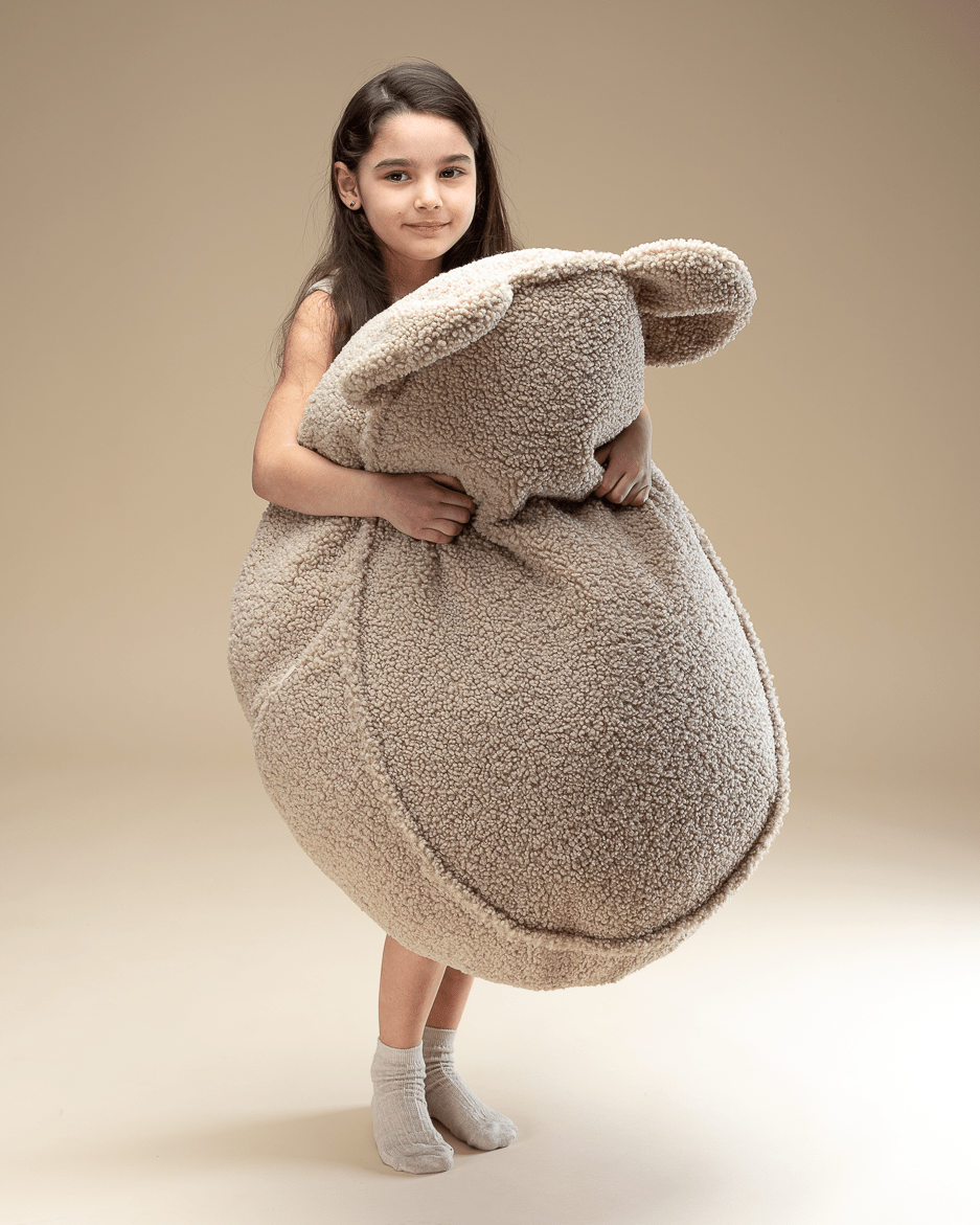 Wigiwama Bear Saccosäck, Biscuit - Azalea Home