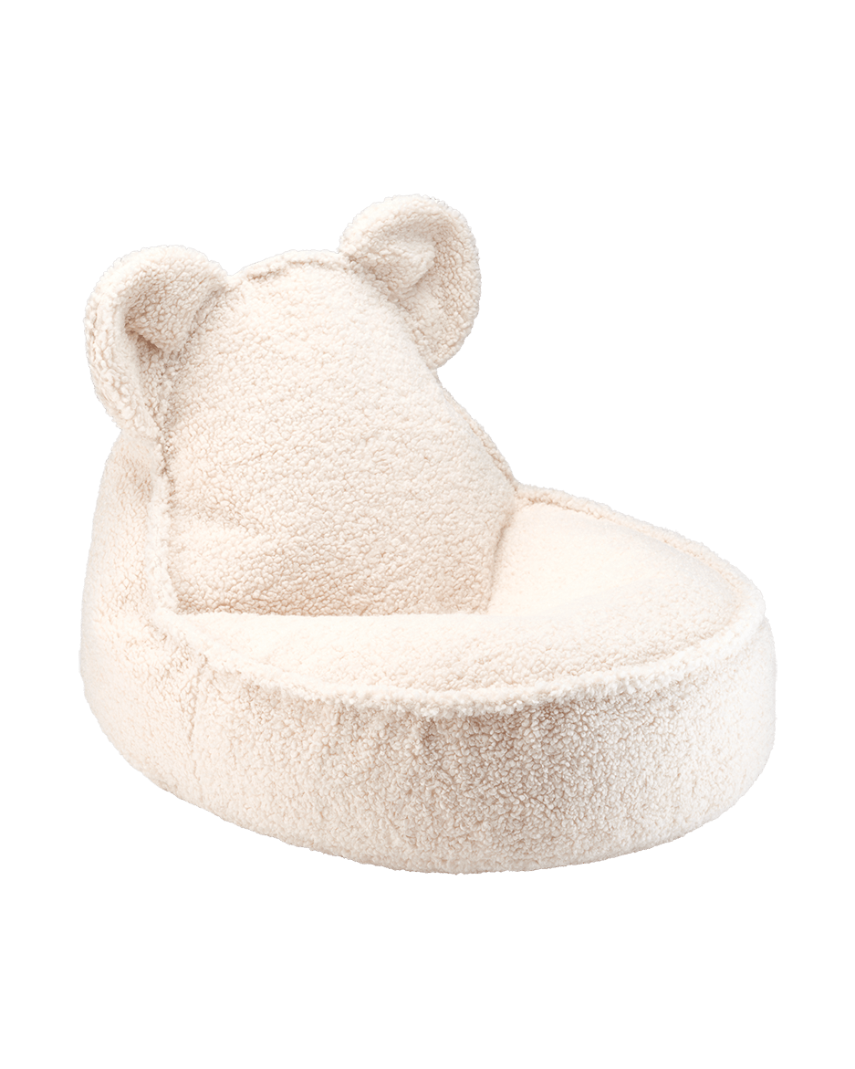 Wigiwama Bear Saccosäck, Cream White - Azalea Home