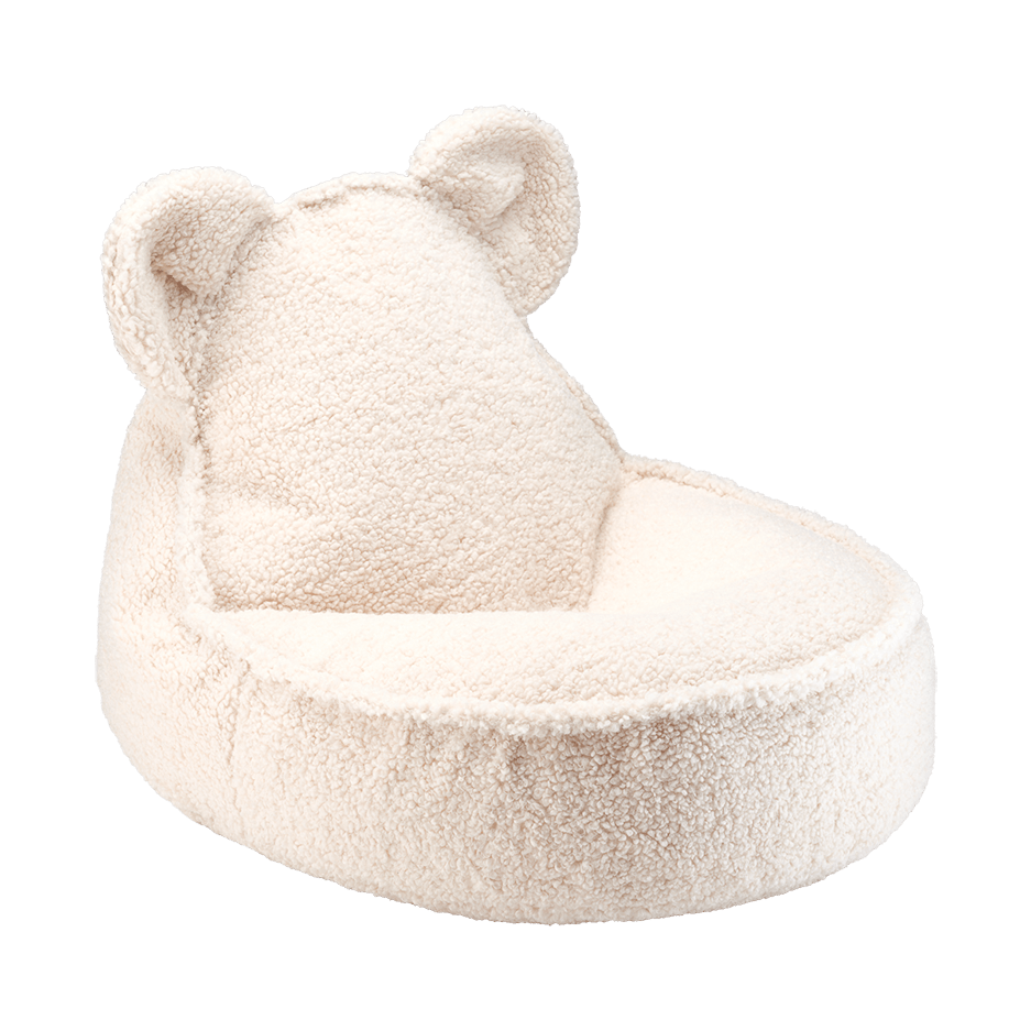 Wigiwama Bear Saccosäck, Cream White - Azalea Home