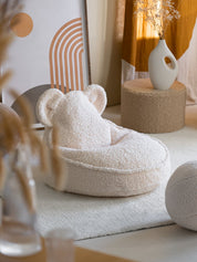 Wigiwama Bear Saccosäck, Cream White - Azalea Home