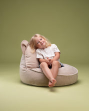 Wigiwama Bear Saccosäck, Dusty Beige - Azalea Home