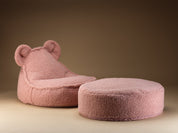 Wigiwama Bear Saccosäck, Guava Pink - Azalea Home