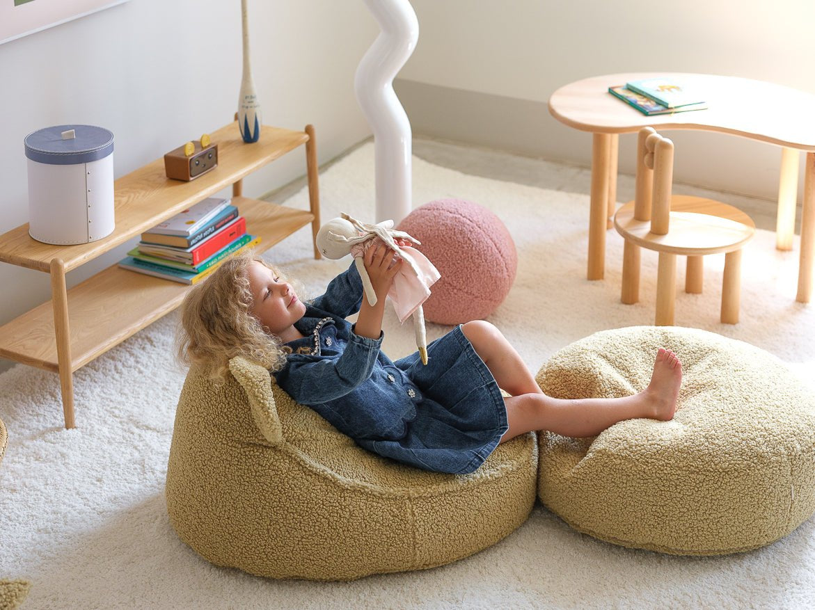 Wigiwama Bear Saccosäck, Matcha - Azalea Home