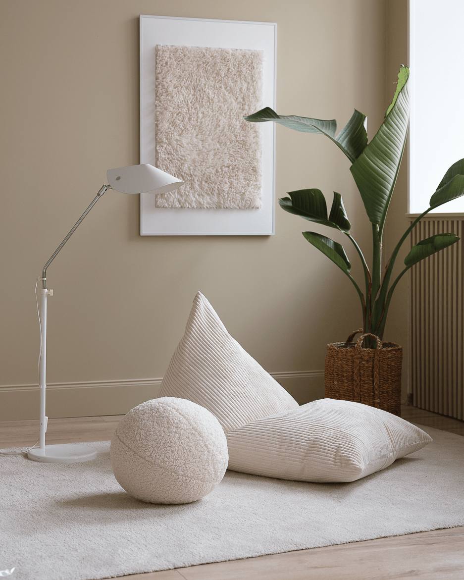 Wigiwama Big Lounger Saccosäck, Marshmallow - Azalea Home