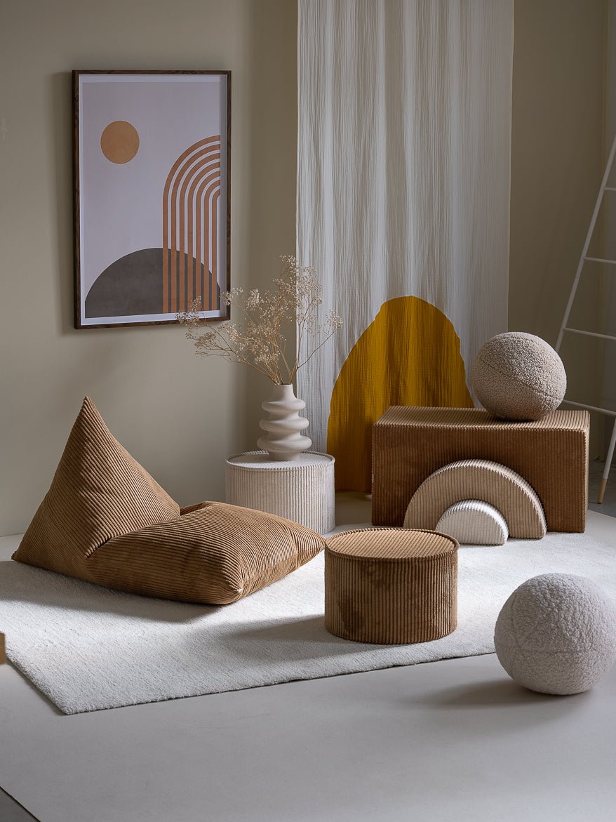 Wigiwama Big Lounger Saccosäck, Toffee - Azalea Home