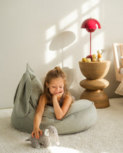 Wigiwama Bunny Saccosäck, Misty Green - Azalea Home