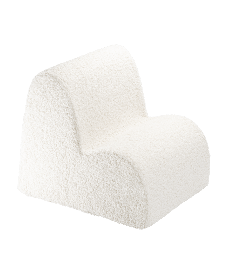 Wigiwama Cloud Barnfåtölj, Cream White - Azalea Home