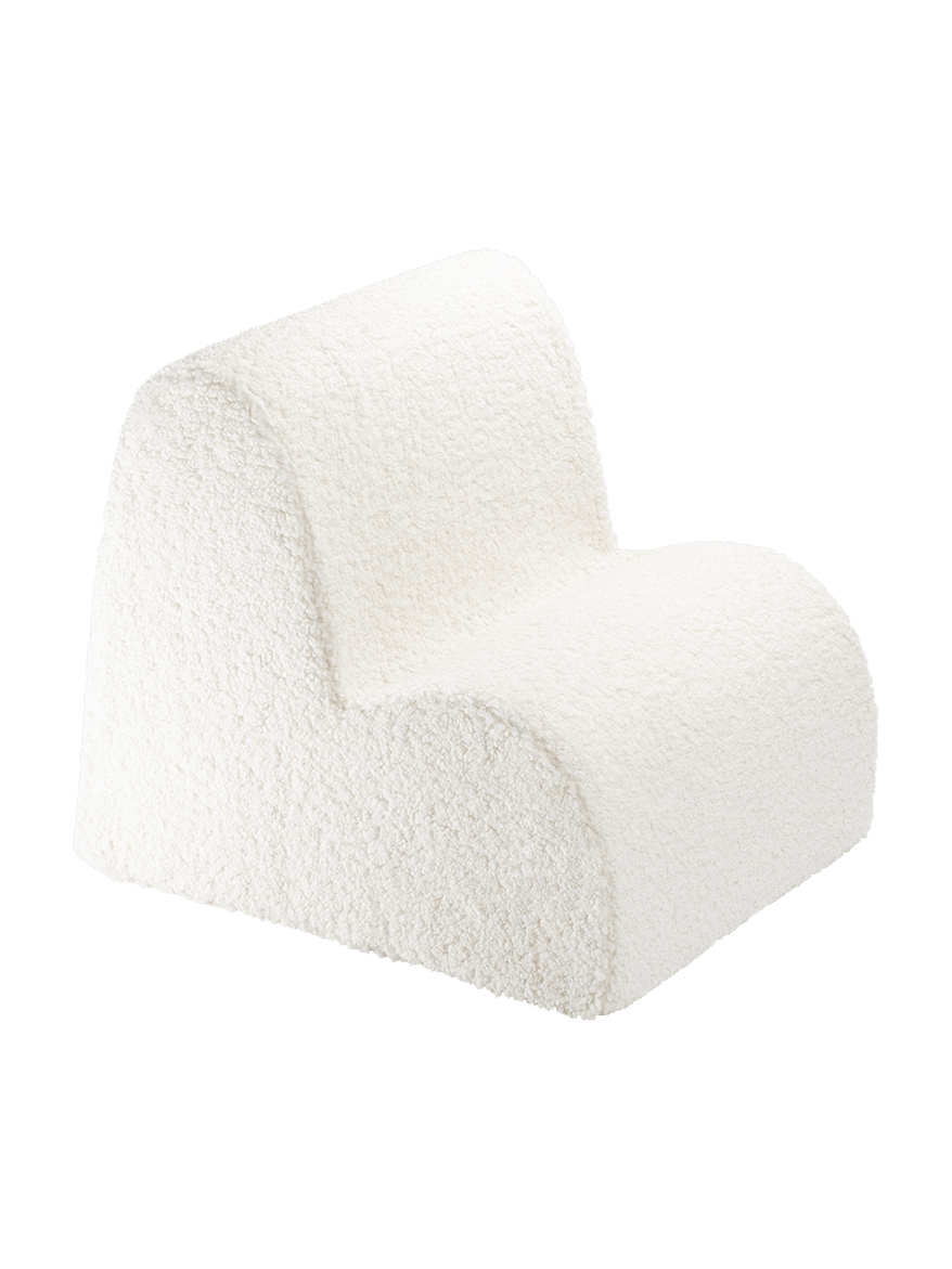Wigiwama Cloud Barnfåtölj, Cream White - Azalea Home