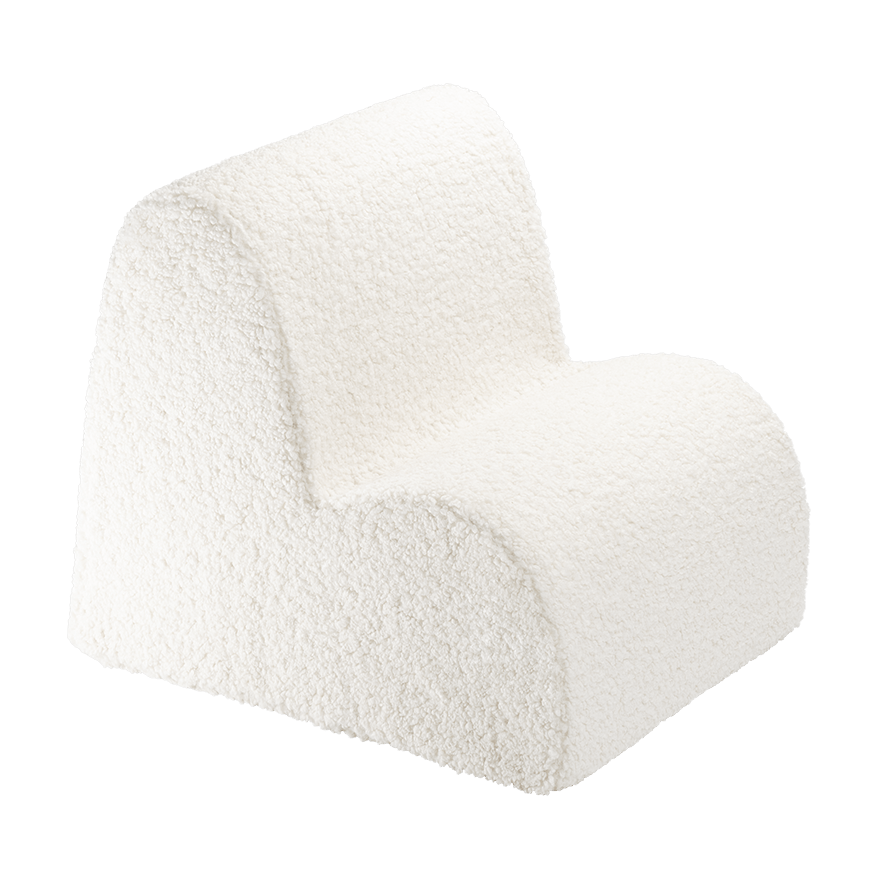 Wigiwama Cloud Barnfåtölj, Cream White - Azalea Home