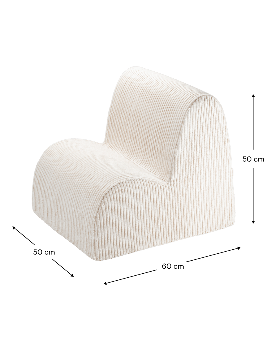 Wigiwama Cloud Barnfåtölj, Marshmallow - Azalea Home