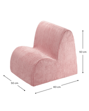 Wigiwama Cloud Barnfåtölj, Pink Mousse - Azalea Home